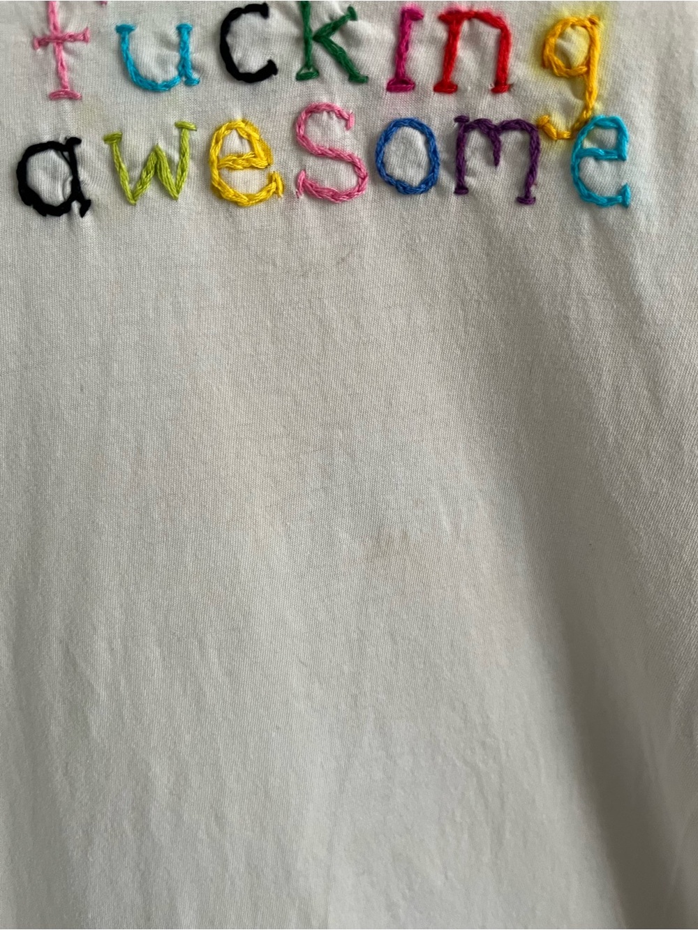 Homemade Embroidered Shirt - Picture 8 of 8